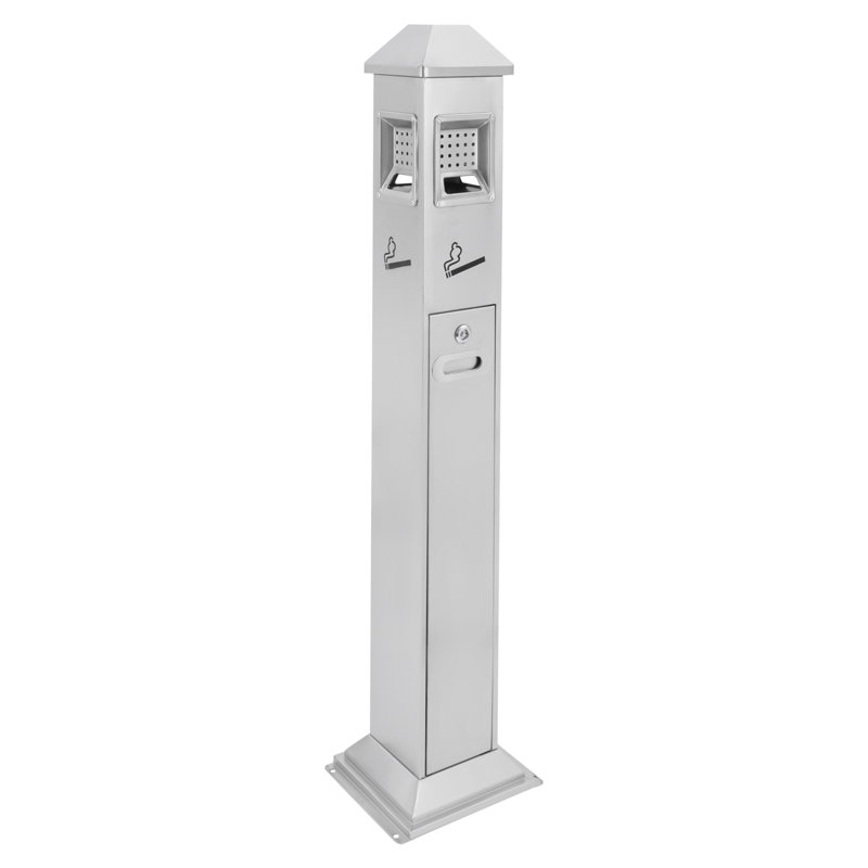 Fumoir en acier inoxydable YaoTown 201, Blanc