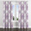 Panneaux de rideaux Boho - Paisley mauve doux avec œillets - 1 panneau-1219568000-1219568002