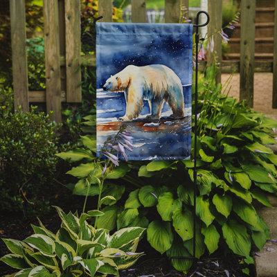 Drapeau de jardin ours polaire