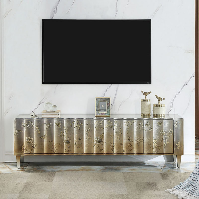 Meuble télé Modern Creative, H 23,62 po x L 15,75 po x l 78,74 po