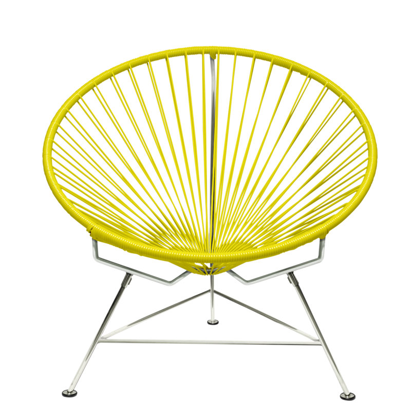 Méridienne Innit, Jaune lime / chrome