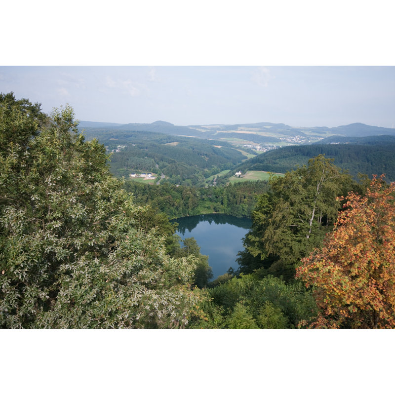 Hannan Gemundener Maar by AlbyDeTweede - Wrapped Canvas Print, 61cm H x 91cm W x 3.8cm D