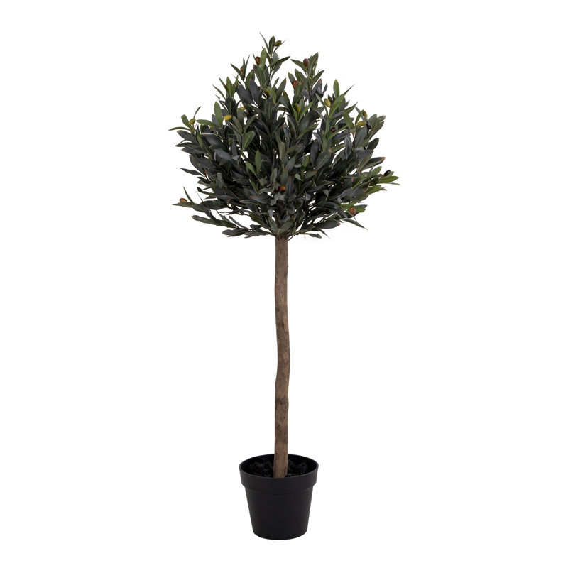126cm Faux Olive Tree Tree in Planter