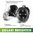 Bell + Howell Solar Powered Integrated LED Metal Disk Light Pack (Set of 4)-54136364