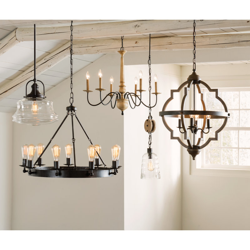 Luminaire suspendu à 1 lumière Truro en bronze anglais Truro, Bronze anglais