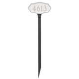 Petite 1-Line Lawn Address Sign