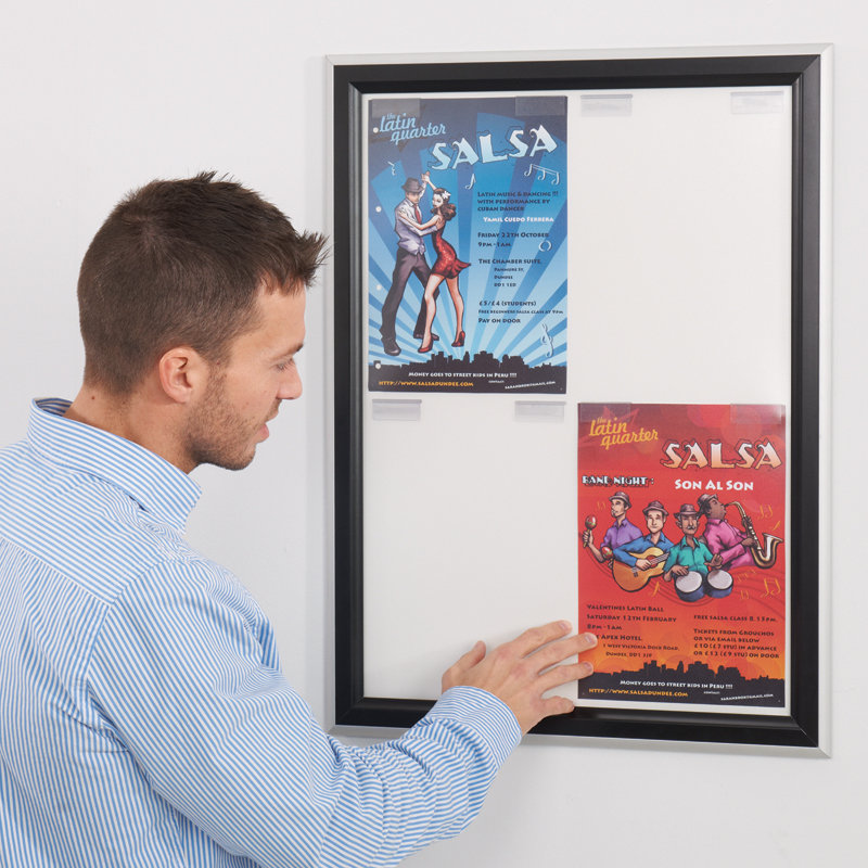 Busygrip multiple A4 frame, 99.9 cm H x 74.2 cm W