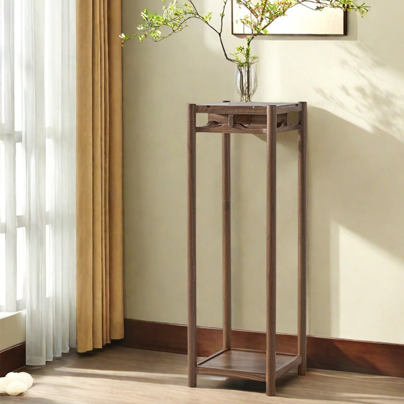 Nouvelle étagère à fleurs en bois massif