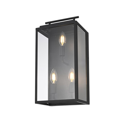 Meriwether Outdoor Wall Sconce in Black