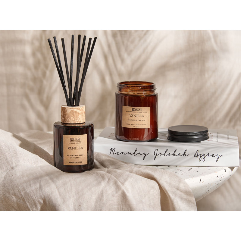 Scented Jar Candle, Brown, Sweet/ Dessert