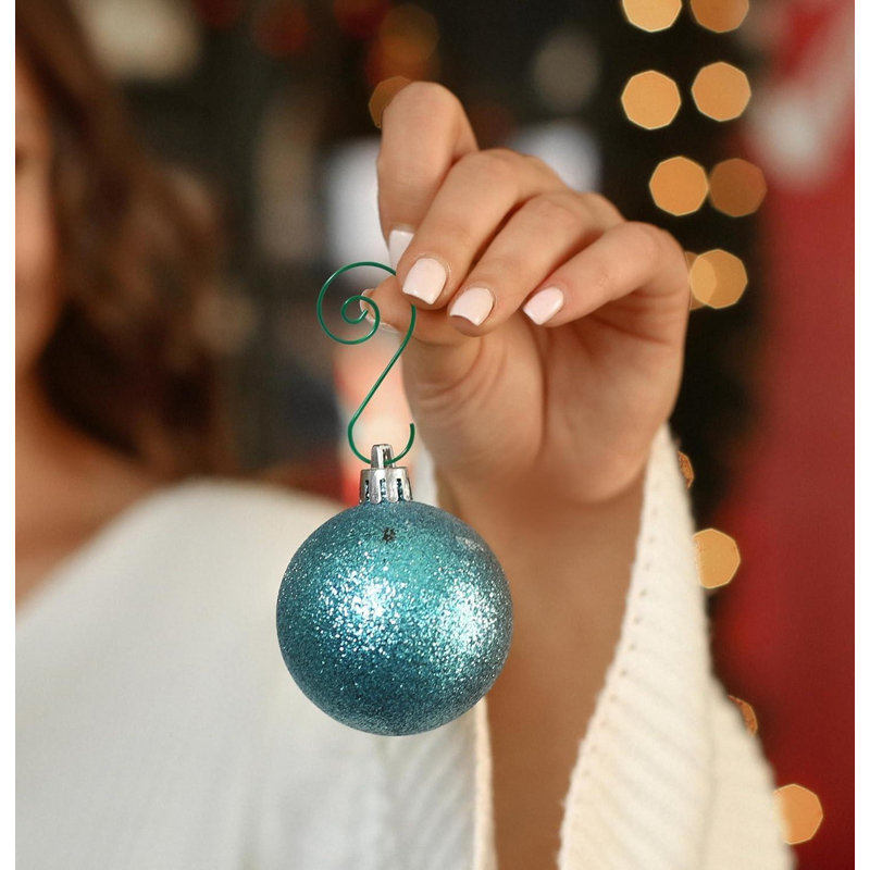 35cm PVC No Holiday Shaped Ornament, Green
