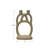 11.37'' H Polyresin Tabletop Candelabra