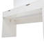 Meuble-lavabo polyvalent avec miroir et station de charge, coiffeuse avec 8 compartiments de rangement cachés, bureau d'ordinateur à 3 tiroirs, 2 armoires et tablettes ouvertes, bureau personnel, blanc