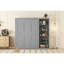 Grand lit escamotable mural avec tablettes-1939741121