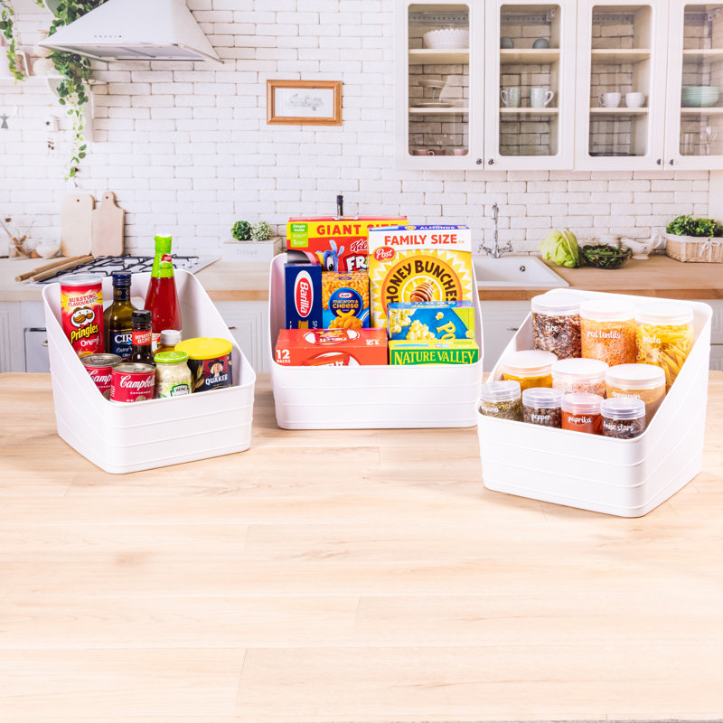 Bac de rangement en plastique polyéthylène Starplast