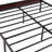 Metal Bed Frame with Wooden Headboard and Footboard Full Queen King Size Platform Bed Heavy Duty 12 Metal Slats Support No Box Spring Needed-1038999300
