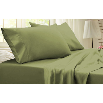 Ensemble de draps en rayonne de bambou de qualité supérieure 4 pièces