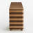 Mid-Century Modern Solid Wood Entryway Cabinet