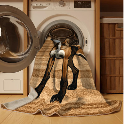 Washable Azawakh Dogs Area Rug