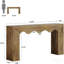 Table de canapé stable, console rustique, table d'appoint