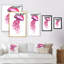 Adorable méduse rose méduse - Décoration murale nautique et côtière en toile-907499155-907499153