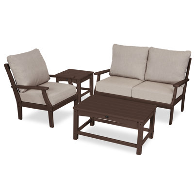 Yacht Club 4-Piece Deep Seating Set