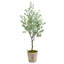 Arbre d'eucalyptus artificiel 60 po en pot