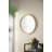 Porthole Wall Mirror with Coastal Style, Light Reflecting
