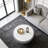Light Sintered stone Top Cup Shape Leather Coffee table