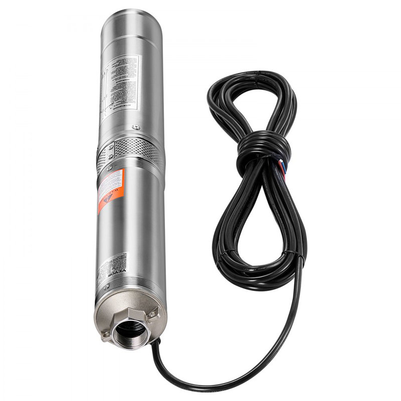 Pompe à eau submersible 1HP en acier inoxydable 31,7 gallons par minute