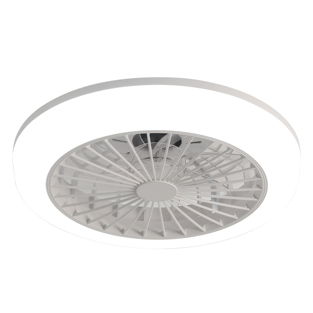 46CM LED Smart Blade Ceiling Fan With Light And Remote Control