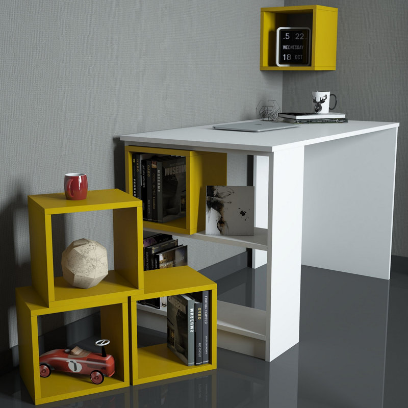 Bureau Brookeville, Jaune/blanc