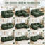 Canapé en L 76 po avec repose-pieds amovible et tissu chenille 76 po-1503003817-1503003821