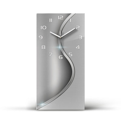 Jacqeline Glass Wall Clock