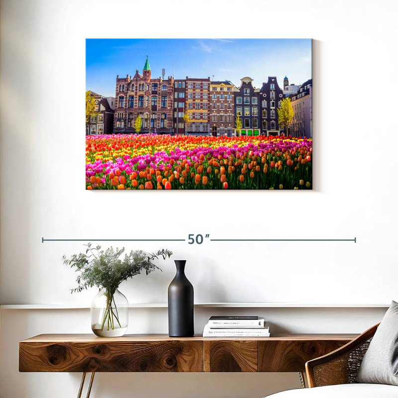 Nicci Amsterdam Tulips, H 24 po x l 36 po