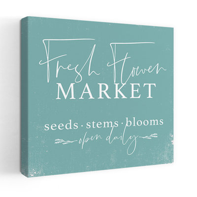 Art du marché aux fleurs fraîches