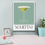  «Martini» par l'Arctique, art mural sur toile, 12 po x 16 po-1141781190