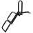 Black Steel Pickup Tailgate Ladder, Foldable Universal Truck Bed Access Step, Multi-functional For Climbing And Cargo Fixing