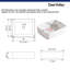 DeerValley 475mm x 375mm Ceramic Rectangular Countertop Basin Bathroom Sink-1532381425