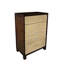 Luxury Elegant Cane (Queen) Bedroom Set