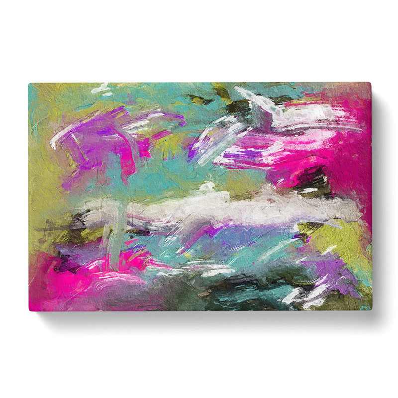 Abstract Art Painting Vol.282 - Wrapped Canvas, 40cm H x 60cm W x 3cm D