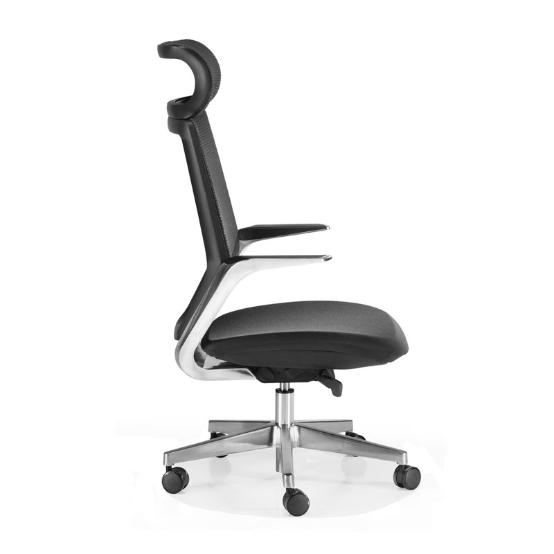 Polyester Blend Executive Chair with Headrest