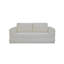 Canapé-lit convertible 2-en-1 pliant, canapé-lit en velours côtelé moderne avec 2 * coussins, canapé-lit modulaire sans dossier avec lit escamotable Futon et canapé-lit pliant pour le salon beige-1986576882-1986576845