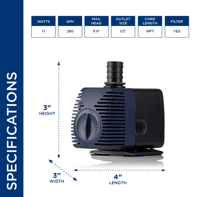 Plug-in Pump, 17W