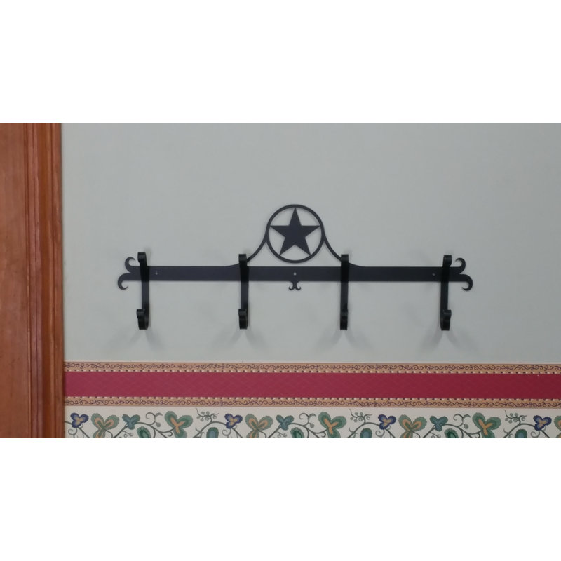 Gambier 4 - Hook Wall Mounted Coat Rack