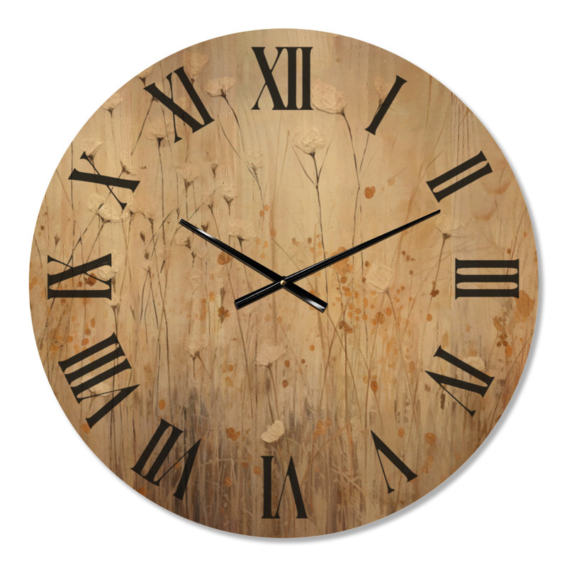  Horloge murale Wildflower, Medium