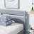 Twin Bed With Headboard And Footboard,Rubber Wood Bed