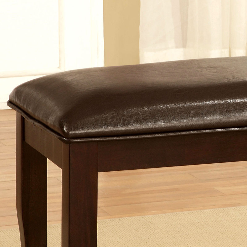 Banc en similicuir Valer