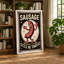 Sizzle Me Timbers Retro - Wrapped Canvas-264742246-264742227