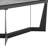 Cerdic Extendable Metal Base Dining Table